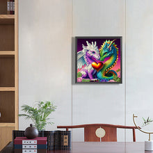 Load image into Gallery viewer, Diamond Painting - Full Round - rainbow pterosaur (30*30CM)
