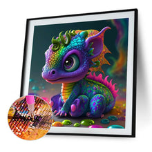Load image into Gallery viewer, Diamond Painting - Full Round - rainbow pterosaur (30*30CM)
