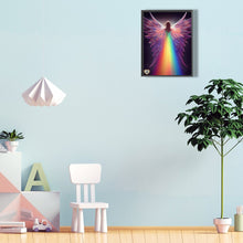 Load image into Gallery viewer, Diamond Painting - Full Round - rainbow girl (30*40CM)

