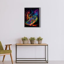 Load image into Gallery viewer, Diamond Painting - Full Round - rainbow girl (30*40CM)

