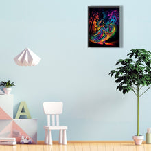 Load image into Gallery viewer, Diamond Painting - Full Round - rainbow girl (30*40CM)
