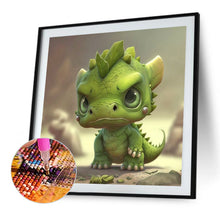 Load image into Gallery viewer, Diamond Painting - Full Round - marvel hulk dragon (30*30CM)
