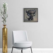 Load image into Gallery viewer, Diamond Painting - Full Round - Marvel black tiger dragon (30*30CM)

