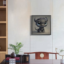 Load image into Gallery viewer, Diamond Painting - Full Round - Marvel black tiger dragon (30*30CM)
