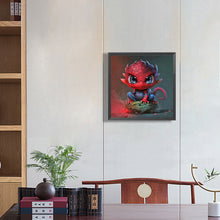 Load image into Gallery viewer, Diamond Painting - Full Round - Marvel Spiderman dragon (30*30CM)
