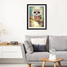 Load image into Gallery viewer, Diamond Painting - Partial Special Shaped - owl (30*40CM)
