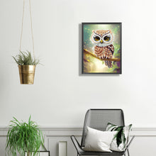 Load image into Gallery viewer, Diamond Painting - Partial Special Shaped - owl (30*40CM)
