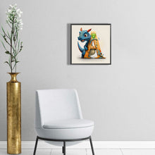 Load image into Gallery viewer, Diamond Painting - Full Round - Little Dinosaur A (30*30CM)
