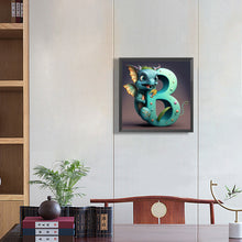 Load image into Gallery viewer, Diamond Painting - Full Round - Little Dinosaur B (30*30CM)

