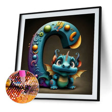 Load image into Gallery viewer, Diamond Painting - Full Round - Little Dinosaur C (30*30CM)

