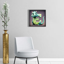 Load image into Gallery viewer, Diamond Painting - Full Round - Little Dinosaur E (30*30CM)
