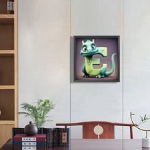 Load image into Gallery viewer, Diamond Painting - Full Round - Little Dinosaur E (30*30CM)
