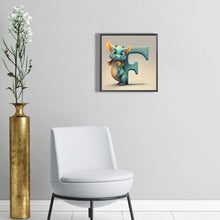 Load image into Gallery viewer, Diamond Painting - Full Round - Little Dinosaur F (30*30CM)

