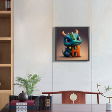 Load image into Gallery viewer, Diamond Painting - Full Round - Little Dinosaur H (30*30CM)
