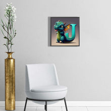 Load image into Gallery viewer, Diamond Painting - Full Round - Little Dinosaur J (30*30CM)
