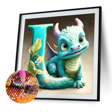 Load image into Gallery viewer, Diamond Painting - Full Round - Little Dinosaur L (30*30CM)
