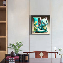 Load image into Gallery viewer, Diamond Painting - Full Round - Little Dinosaur L (30*30CM)
