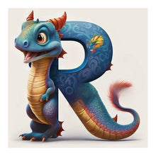 Load image into Gallery viewer, Diamond Painting - Full Round - Little Dinosaur R (30*30CM)
