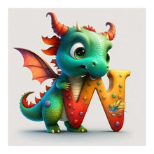 Load image into Gallery viewer, Diamond Painting - Full Round - Little Dinosaur W (30*30CM)

