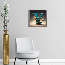 Load image into Gallery viewer, Diamond Painting - Full Round - Little Dinosaur Y (30*30CM)
