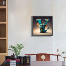 Load image into Gallery viewer, Diamond Painting - Full Round - Little Dinosaur Y (30*30CM)
