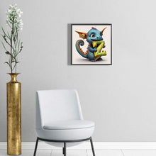 Load image into Gallery viewer, Diamond Painting - Full Round - Little Dinosaur Z (30*30CM)
