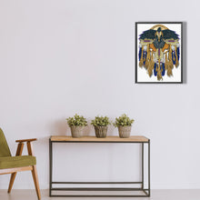 Load image into Gallery viewer, Diamond Painting - Partial Special Shaped - Native Raven Mandala Dream Catcher (30*40CM)
