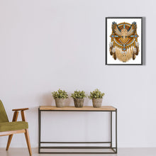 Load image into Gallery viewer, Diamond Painting - Partial Special Shaped - Owl Mandala Dream Catcher (30*40CM)
