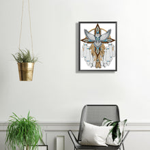 Load image into Gallery viewer, Diamond Painting - Partial Special Shaped - Snowy Owl Mandala Dreamcatcher (30*40CM)
