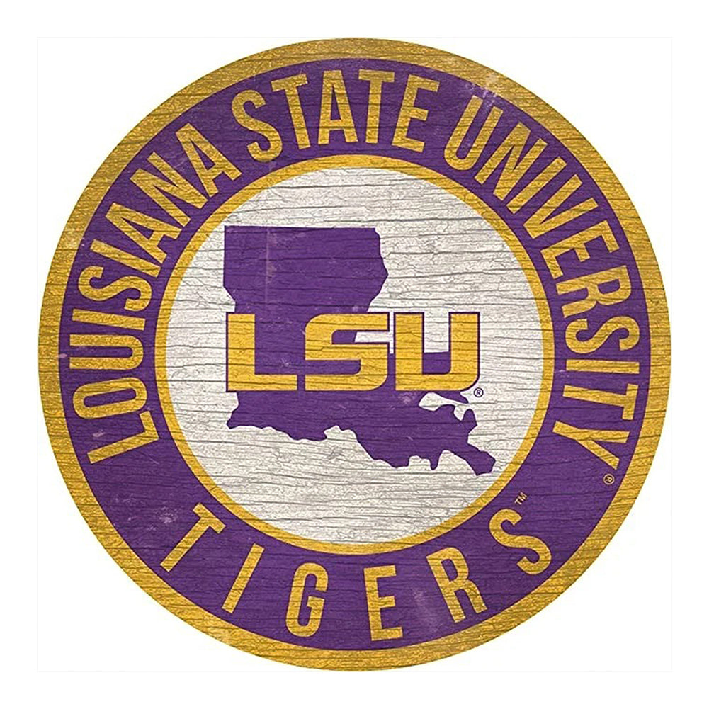 Diamond Painting - Full Round - Louisiana State University (30*30CM)