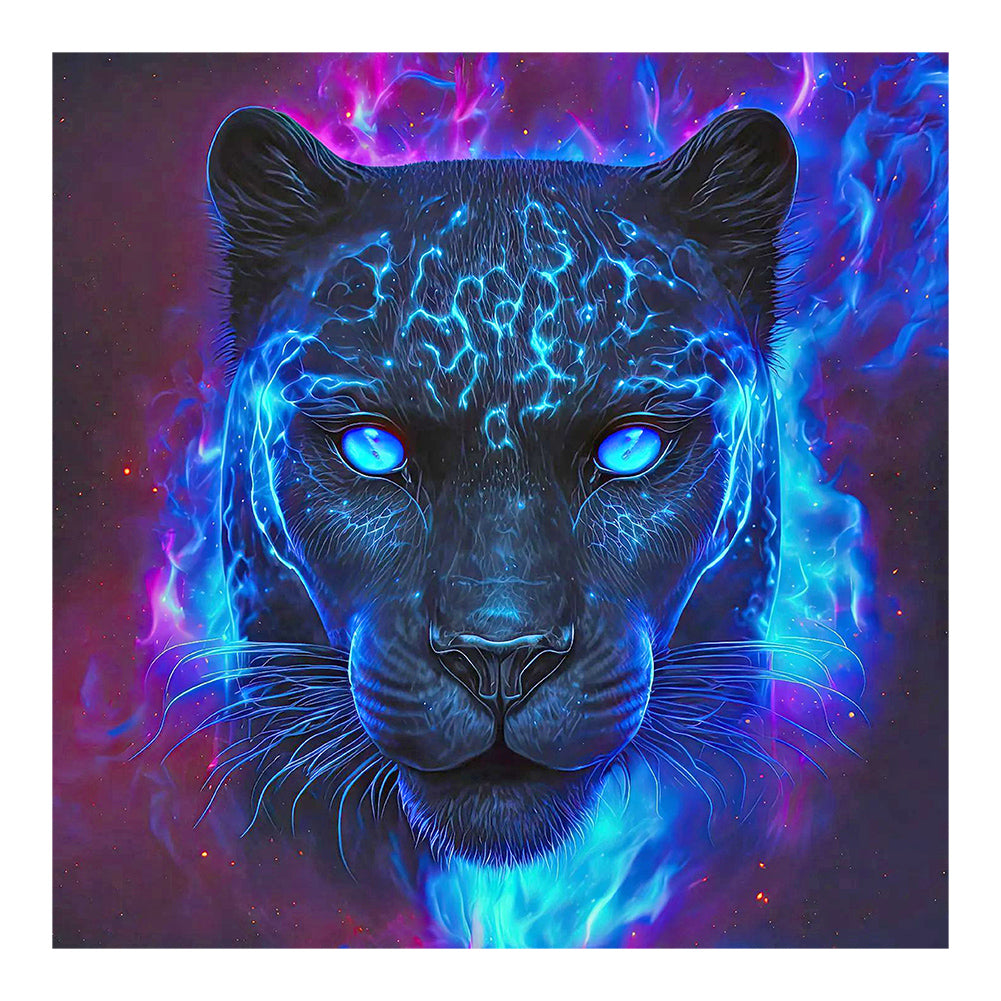 Diamond Painting - Full Round - color panther (30*30CM)