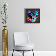 Load image into Gallery viewer, Diamond Painting - Full Round - colorful hummingbird (30*30CM)
