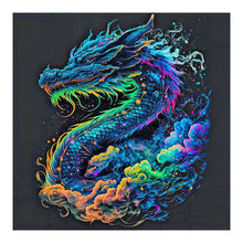 Load image into Gallery viewer, Diamond Painting - Full Round - color dragon (30*30CM)
