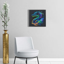 Load image into Gallery viewer, Diamond Painting - Full Round - color dragon (30*30CM)
