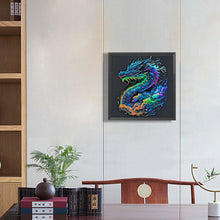 Load image into Gallery viewer, Diamond Painting - Full Round - color dragon (30*30CM)
