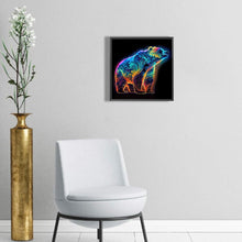 Load image into Gallery viewer, Diamond Painting - Full Round - colored bear (30*30CM)

