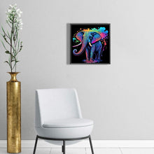 Load image into Gallery viewer, Diamond Painting - Full Round - colorful elephant (30*30CM)
