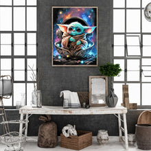 Load image into Gallery viewer, Diamond Painting - Full Round - Yoda (30*40CM)
