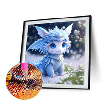 Load image into Gallery viewer, Diamond Painting - Full Round - Winter Edition Zodiac Dragon (30*30CM)
