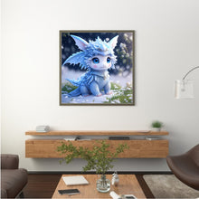 Load image into Gallery viewer, Diamond Painting - Full Round - Winter Edition Zodiac Dragon (30*30CM)
