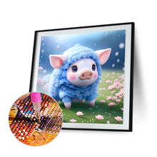 Load image into Gallery viewer, Diamond Painting - Full Round - Winter version of the zodiac pig (30*30CM)
