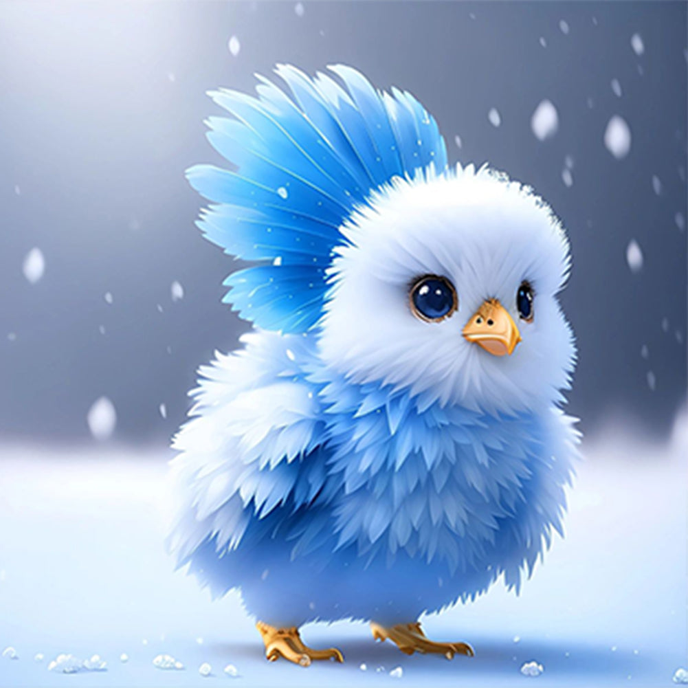 Diamond Painting - Full Round - Winter Edition Rooster (30*30CM)