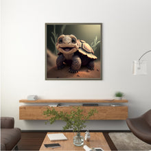 Load image into Gallery viewer, Diamond Painting - Full Round - little turtle (30*30CM)
