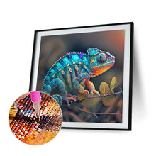 Load image into Gallery viewer, Diamond Painting - Full Round - chameleon (30*30CM)
