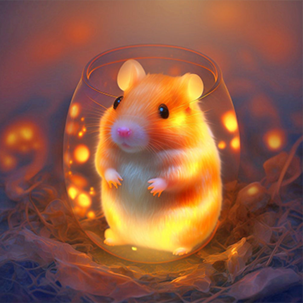 Diamond Painting - Full Round - small hamster (30*30CM)
