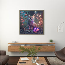 Load image into Gallery viewer, Diamond Painting - Full Round - kitten (30*30CM)
