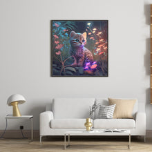 Load image into Gallery viewer, Diamond Painting - Full Round - kitten (30*30CM)
