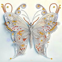 Load image into Gallery viewer, Diamond Painting - Partial Special Shaped - Pale Butterfly (30*30CM)
