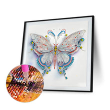Load image into Gallery viewer, Diamond Painting - Partial Special Shaped - Pale Butterfly (30*30CM)
