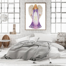 Load image into Gallery viewer, Diamond Painting - Partial Special Shaped - dress angel lady (30*40CM)
